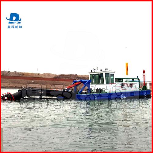 江苏河道胡泊挖泥船液压清淤设备小型绞吸式吸砂船